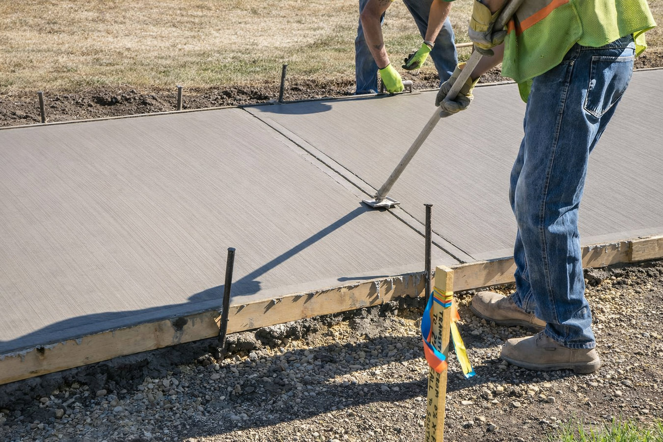 Concrete sidewalk building in Mission Viejo, CA